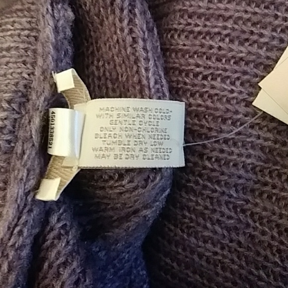 Chico's Bolero Open Front Cardigan Sweater Sz 1 NWT - Picture 9 of 9